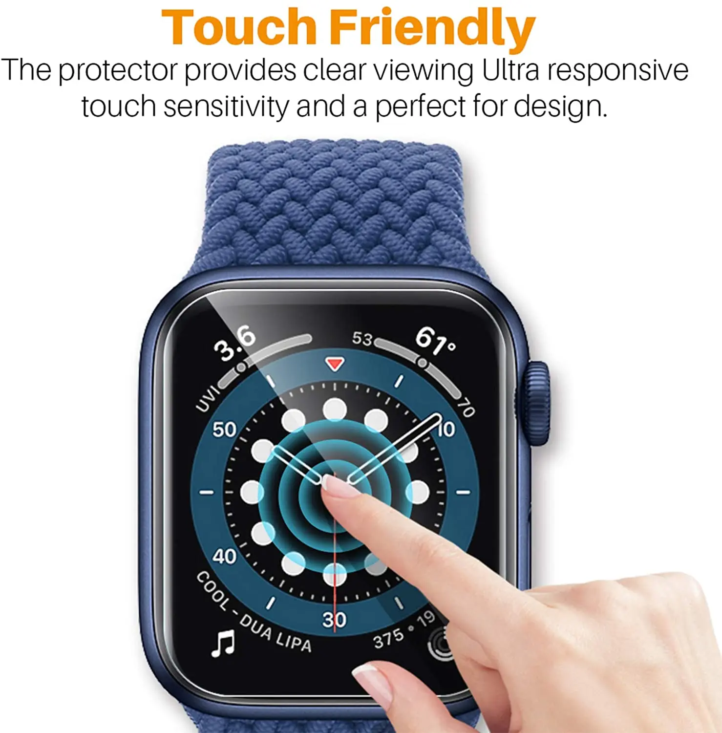 HD-пленка для Apple Watch защита экрана 45 мм 41 40 44 iWatch 38 42 аксессуары apple watch серии 7 6 5 4 3 Se |