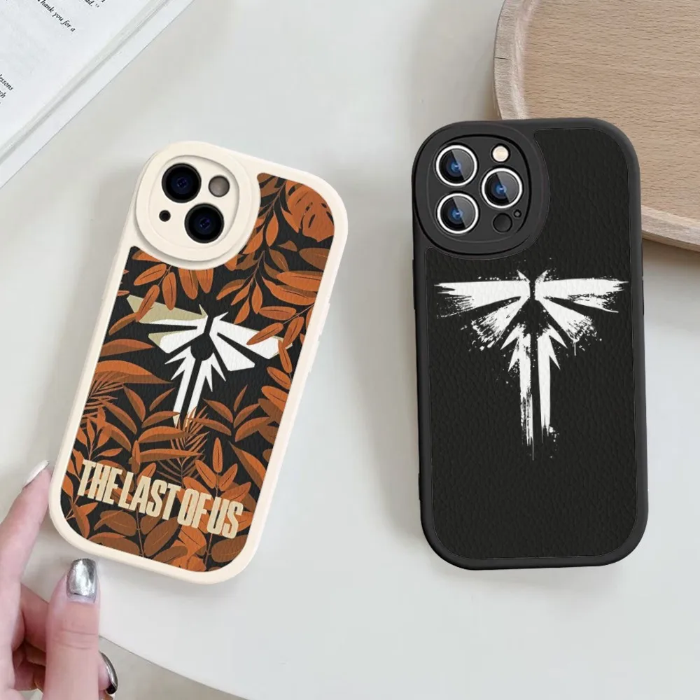 

The Last Fo Us Phone Case Hard Leather For iPhone 14 13 12 Mini 11 14 Pro Max Xs X Xr 7 8 Plus Fundas