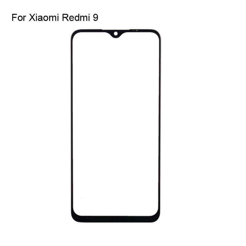 

For Xiaomi Redmi 9 Outer Glass Lens For Xiao mi Redmi9 Touchscreen Touch screen Outer Screen Glass Cover without flex