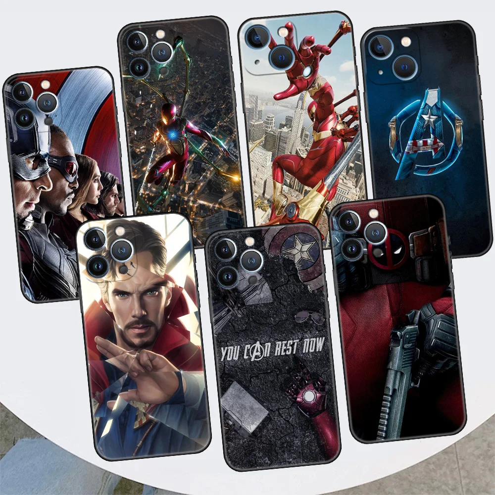 Чехол для сотового телефона Apple iPhone 13 Pro Max 11 12 8 7 Plus XR X Силиконовый чехол XS 6 6S 5S SE Coque