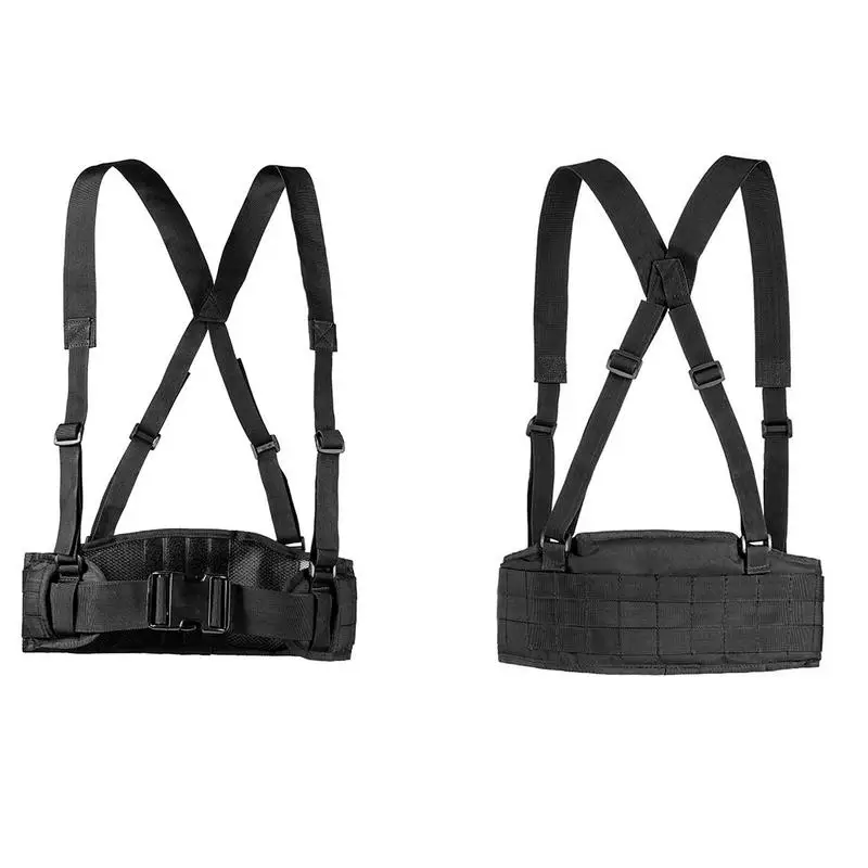 

Мужские подтяжки ремни безопасности с Molle X-образный ремни Molle водонепроницаемые регулируемые Наплечные ремни для кемпинга