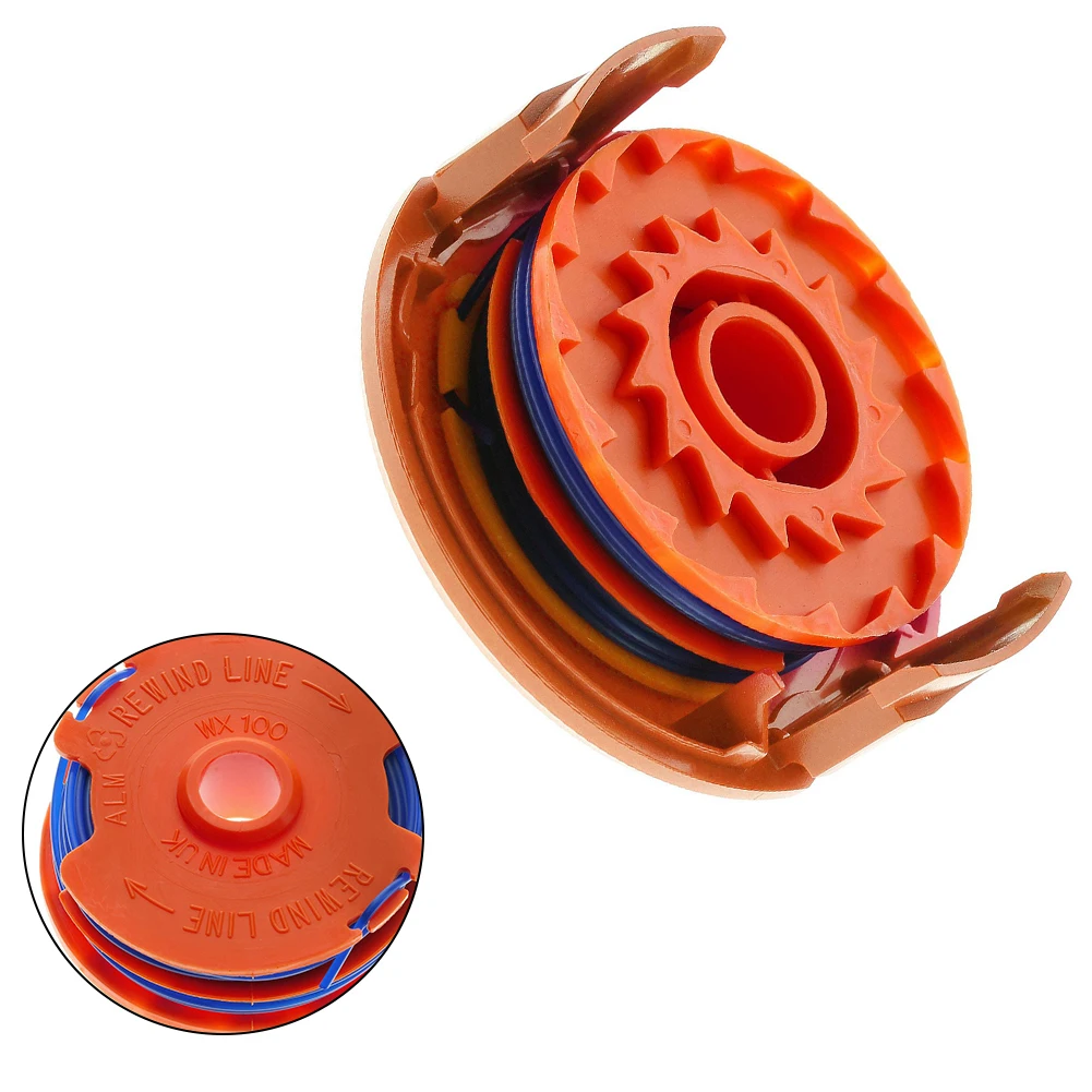 

ALM Spool & Line & Spool Cap Cover For McGregor MET3525 Garden Grass Trimmer Strimmers Replacement Garden Tools