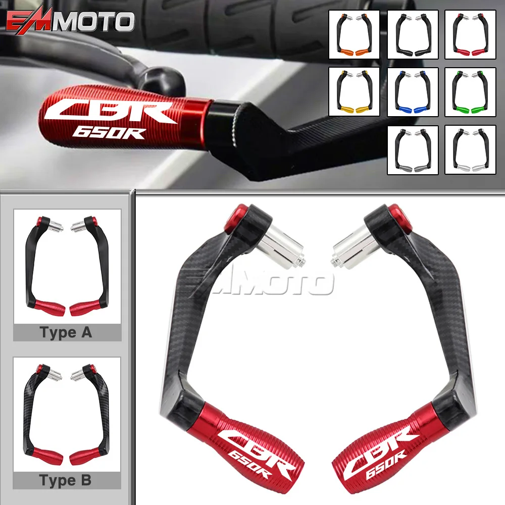 

For HONDA CBR650R CBR 650R Motorcycle Accessories 22mm CNC Aluminum Handlebar Brake Clutch Levers Handle Bar Guard Protector
