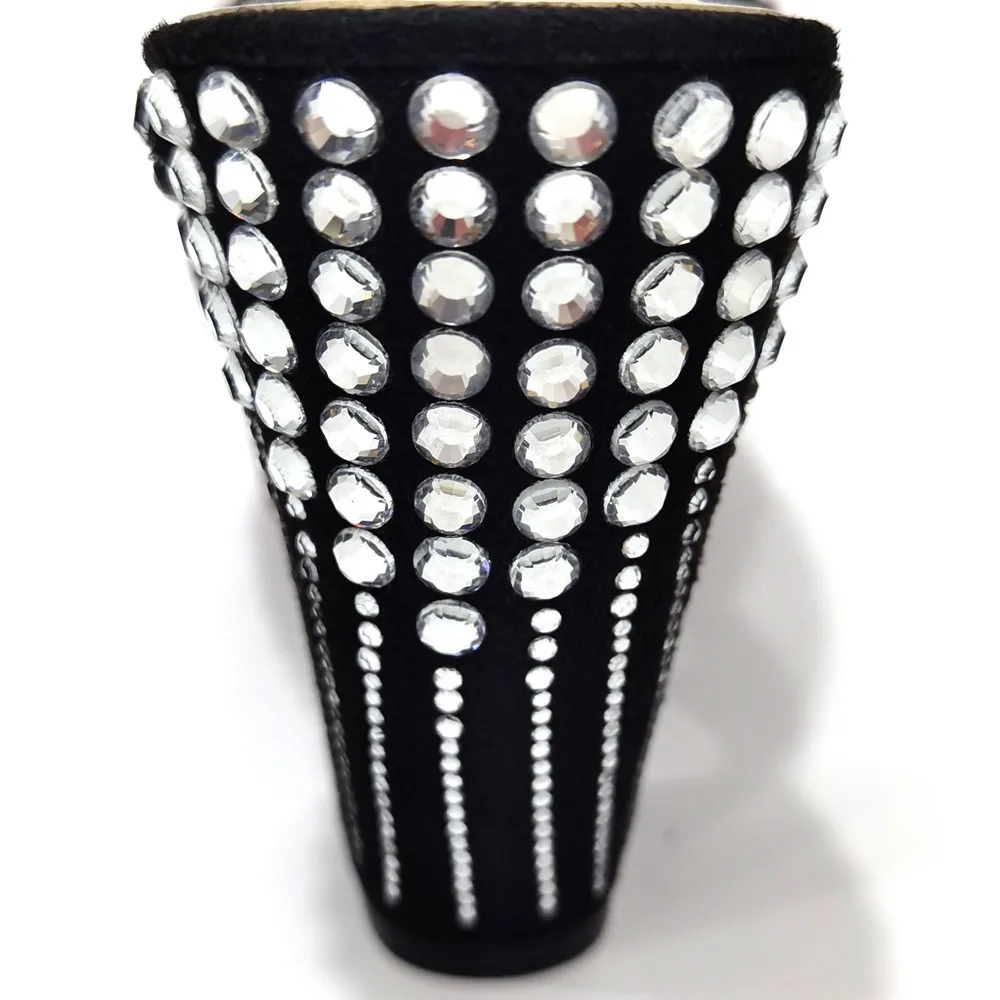 Arrival Rhinestone Women Wedding Shoes Nigerian Women Party Pumps Italian Eleagnt Luxery Shoes Women Ladies Slippers