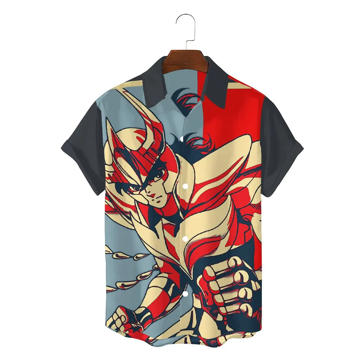 

Phoenix Hip Hop 3D Shirt Saint Seiya Knights of the Zodiac Cosmo Athena Anime Leisure Hawaii Shirts Newest shirt For Men Women