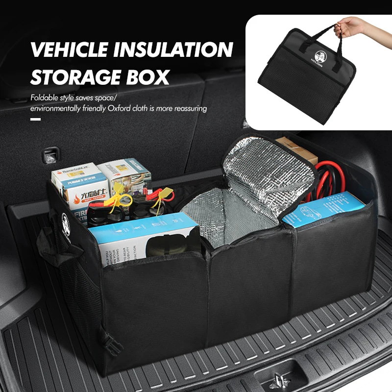 Автомобильная изолированная сумка багажник органайзер для фруктов пищевых