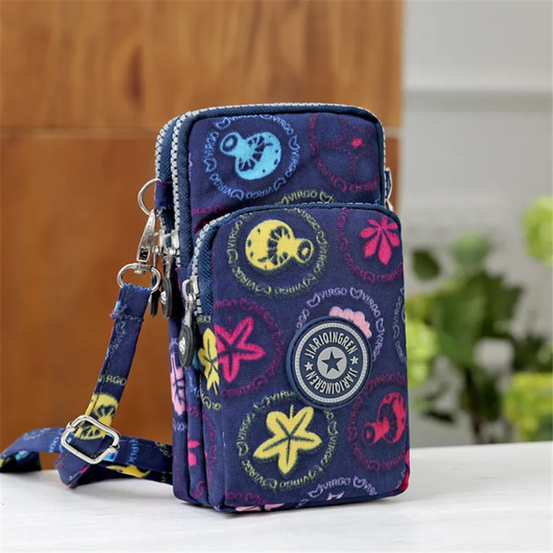 

227273 Universal Mini Mobile Phone Pouch Bag For iPhone 13 12 11 Pro Max Case Leather Shoulder Bags Pocket Purse