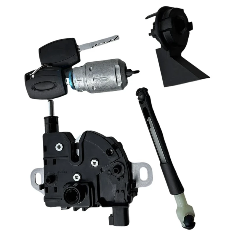 Набор для ремонта капота автомобиля с 2 ключами 4M5AA16B970 Ford Focus MK2 2004-2012 1355231 4895285