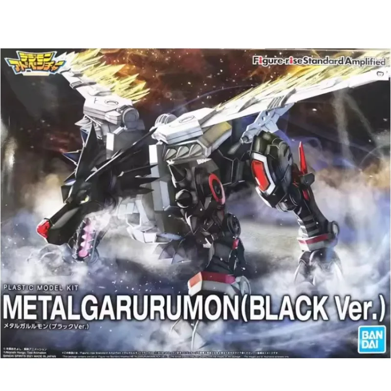 

Bandai Figure-rise Standard Digimon Adventure Anime Figure MetalGarurumon Black Ver Anime Action Figure Toys Gifts For Children