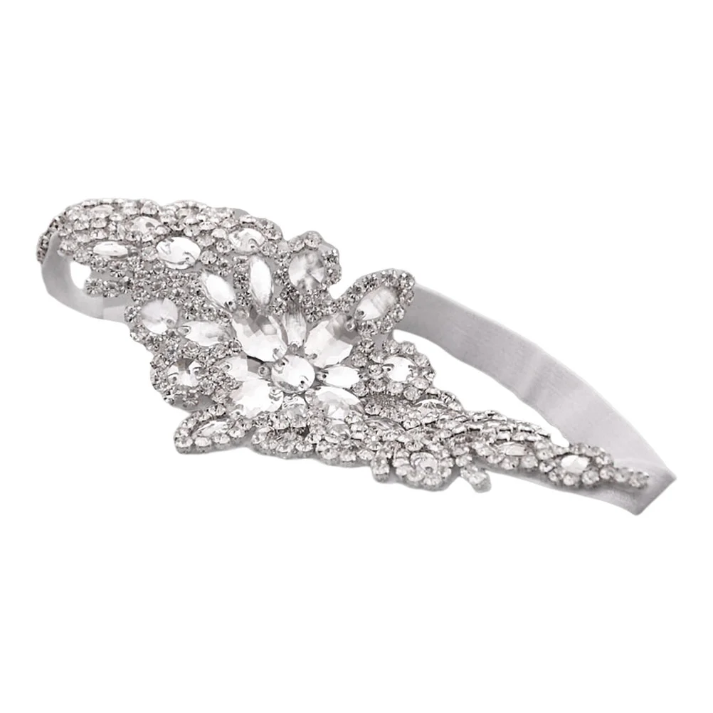 

1pc Delicate Bridal Hair Accessory Hair Decor Rhinestone Hairband