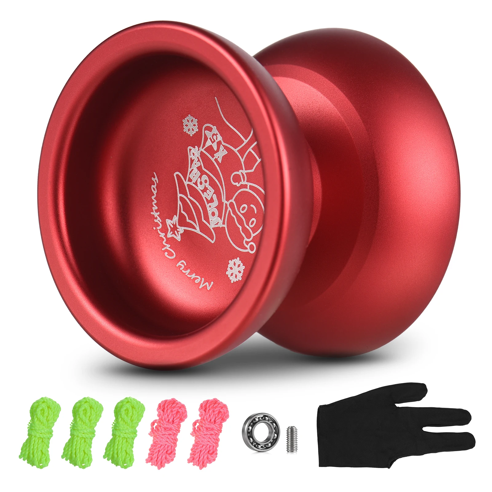 

Профессиональный Yoyoball конкурентоспособный алюминиевое йойо Yoyo шариковый Высокоточный подшипник yoyoyoball с завязками и перчатками Рождественский подарок