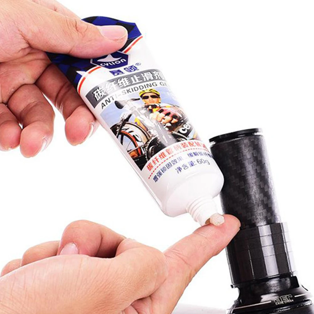 

Durable Anti Slip Agent Grease 60g Stem Grease Bicycle Accessories Carbon FiberAnti Slip Agent For MTB Road Bike