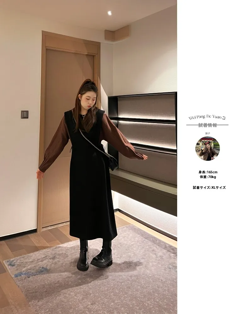 Nanshu Женская одежда больших размеров 2024 осень и зима новое повседневное