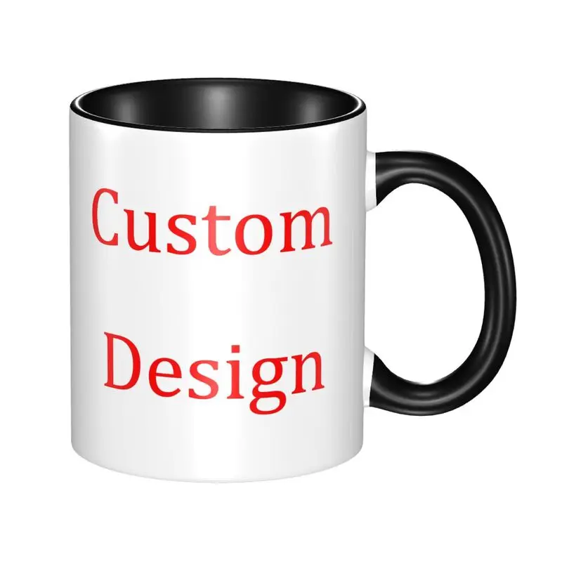 

DIY Customized 330ML Ceramic Mug Print Picture Photo LOGO Text Personalized Coffee Milk Cup Creative Present Cute Gift