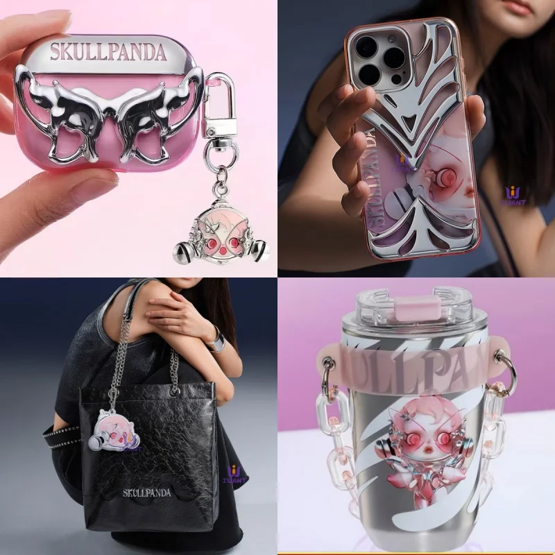 Лидер продаж 2024 оригинальные наушники со звуковыми мотивами Skullpanda коллекция