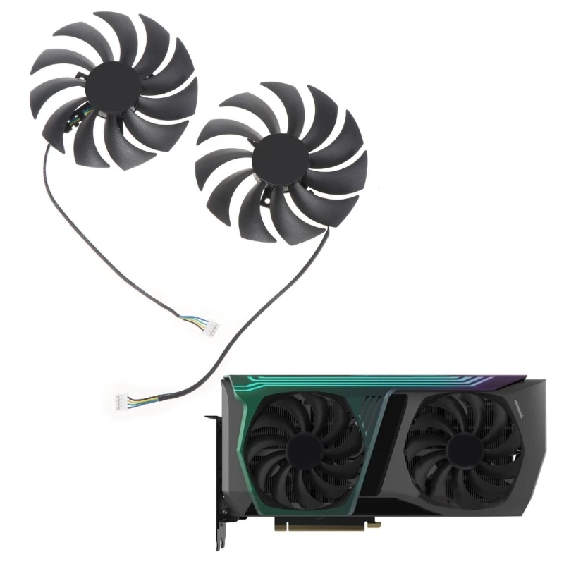 

Вентилятор видеокарты GAA8S2U 4Pin для ZOTAC RTX3070 LHR 8 Гб AMP Holo GPU Cooler