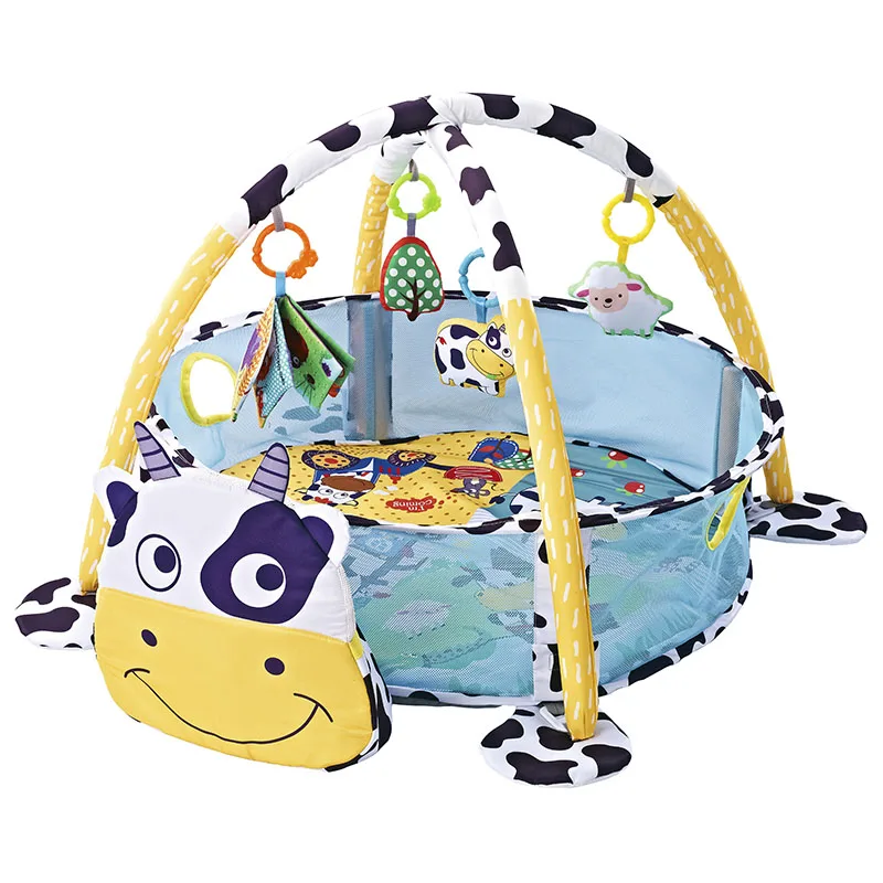 

Детское одеяло для ползания для фитнеса, многофункциональный забор, коврик для ползания с фотоигрушками для мальчиков и девочек, игра для просвещения