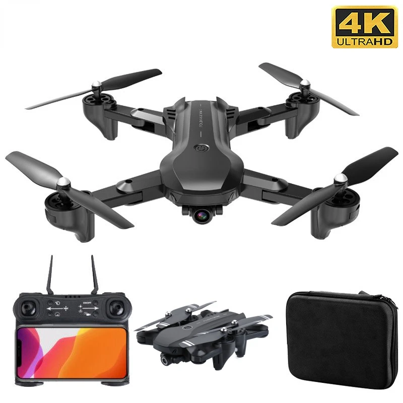 Drone H26 4K HD Dual Camera Optical Flow Positioning Professional Aerial Photography Foldable Quadcopter Helicopter Gift Toy