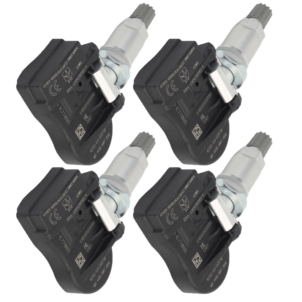 4 шт. для Honda Accord Crosstour Jazz для Qoros 3 датчики контроля давления в шинах 42753-TL0-G520 датчик давления в шинах для автомобилей