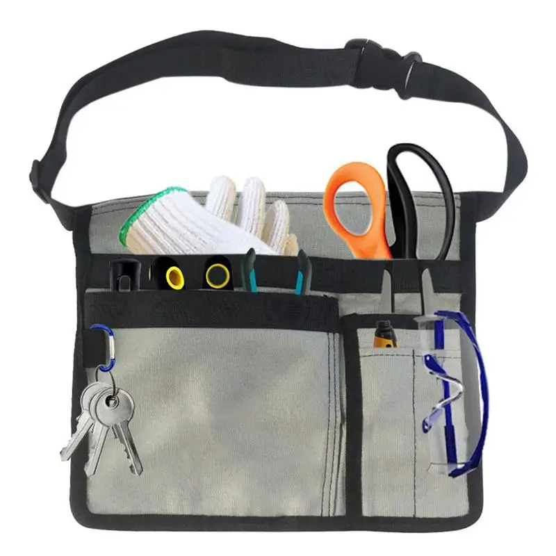 

Gardening Belt Tool Pouch With Adjustable Belt Tool Belt Pouch With Multiple Pockets Tool Apron Construction Tool Belt Carpenter