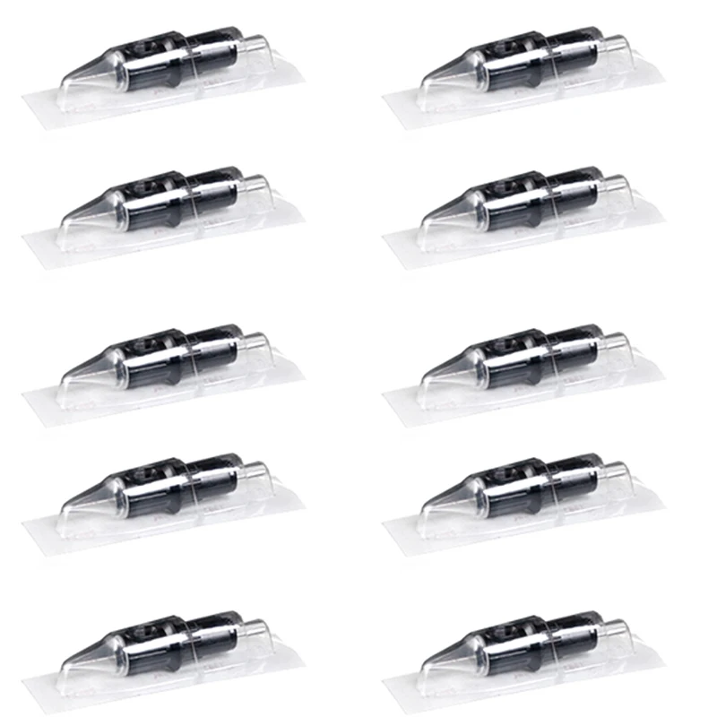 

Sdotter Disposable 10pcs 3R/5/7/9/11/13/15M1 Ink Cartridges For Eyebrows Permanent Makeup Tattoo Line Needles For Rotary Machine