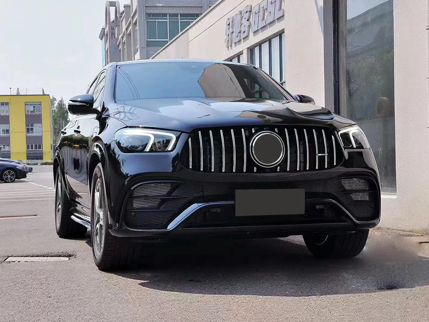 Передняя решетка из настоящего углеродного волокна B-типа с передней решеткой