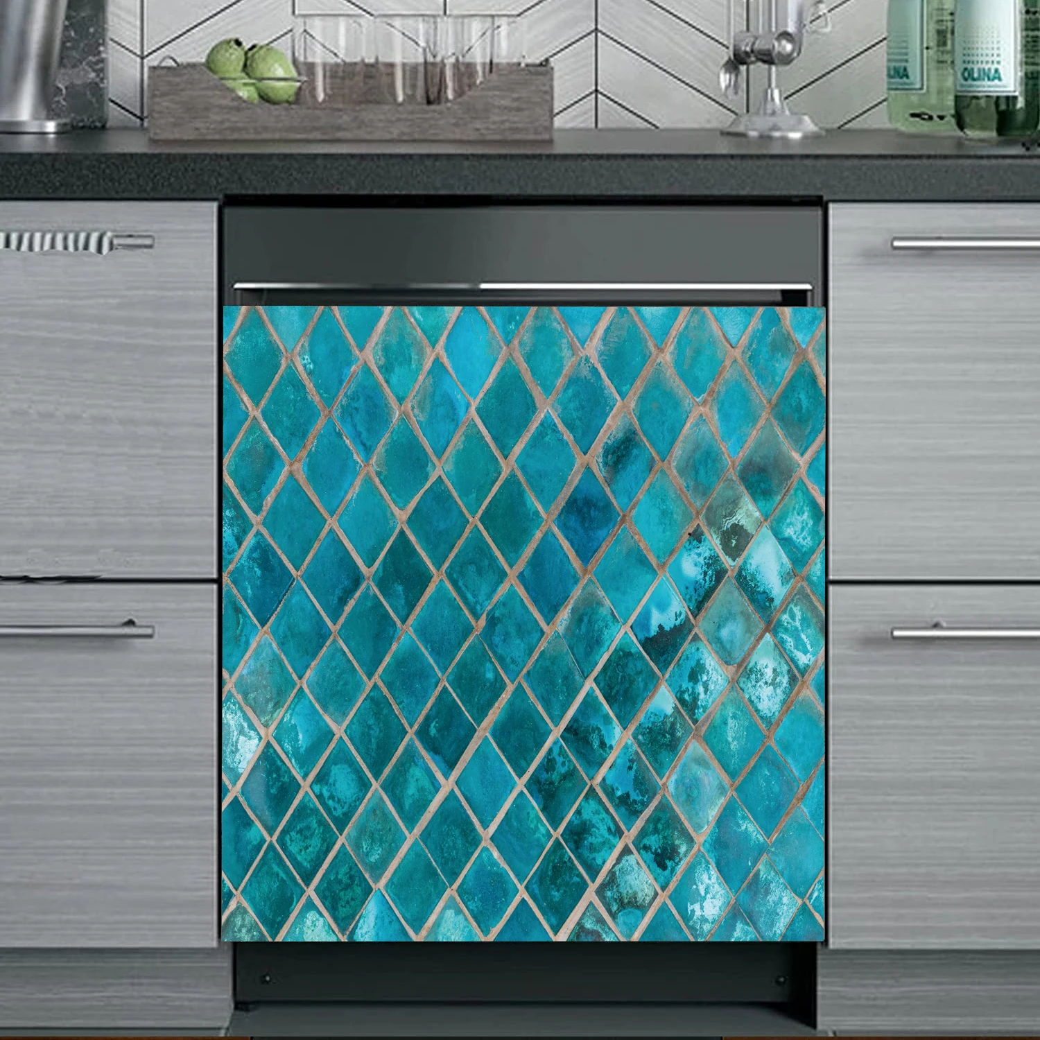 Магнитные водонепроницаемые наклейки для кухни и посудомоечной машины 65x58 5 см