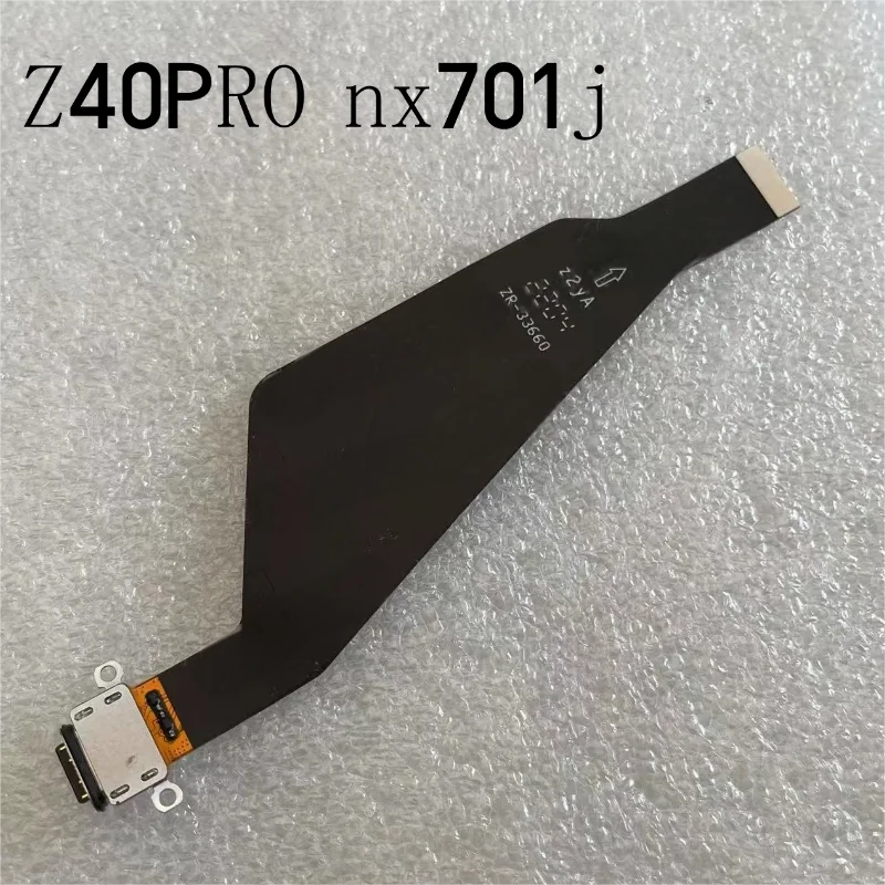 Для ZTE Nubia Z40Pro NX701J/Z40SPro NX702J USB-разъем для док-станции зарядки гибкий кабель разъем