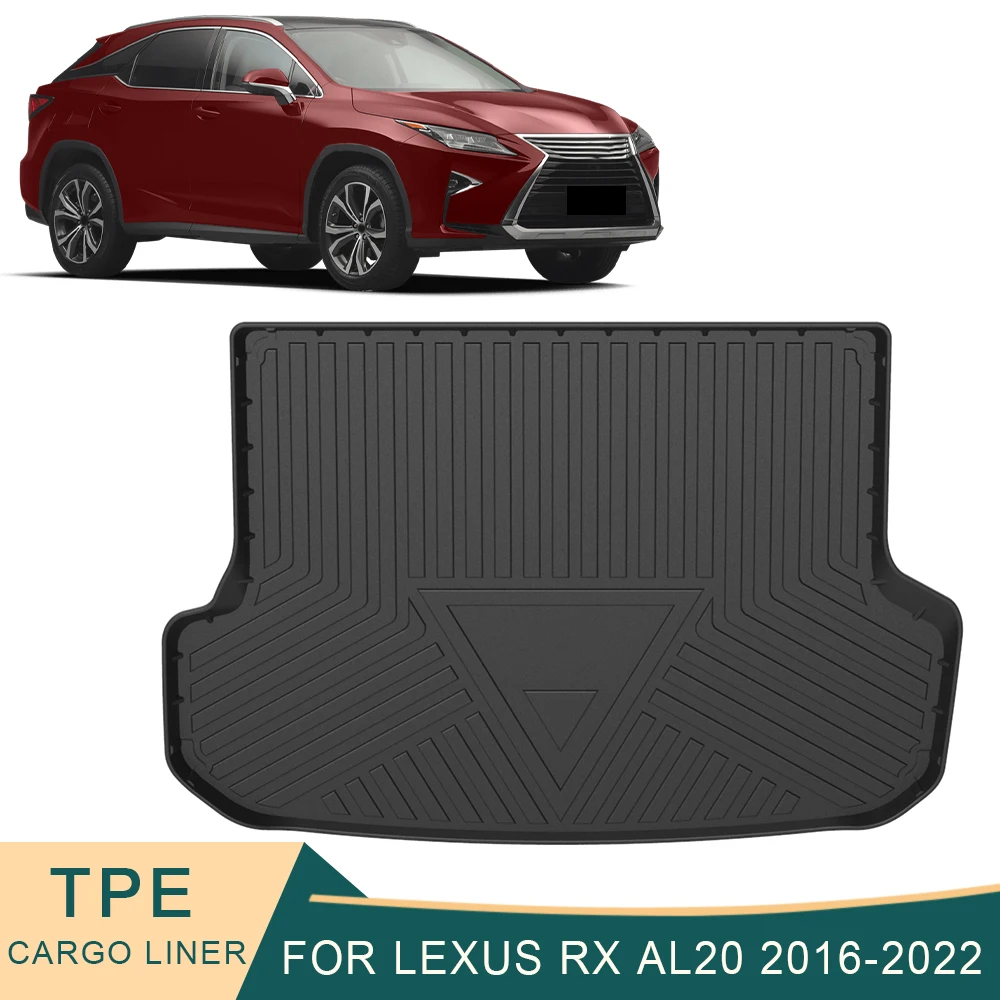 

Коврики для багажника Lexus RX AL20 2016-2022 из ТПЭ, Нескользящие, водонепроницаемые