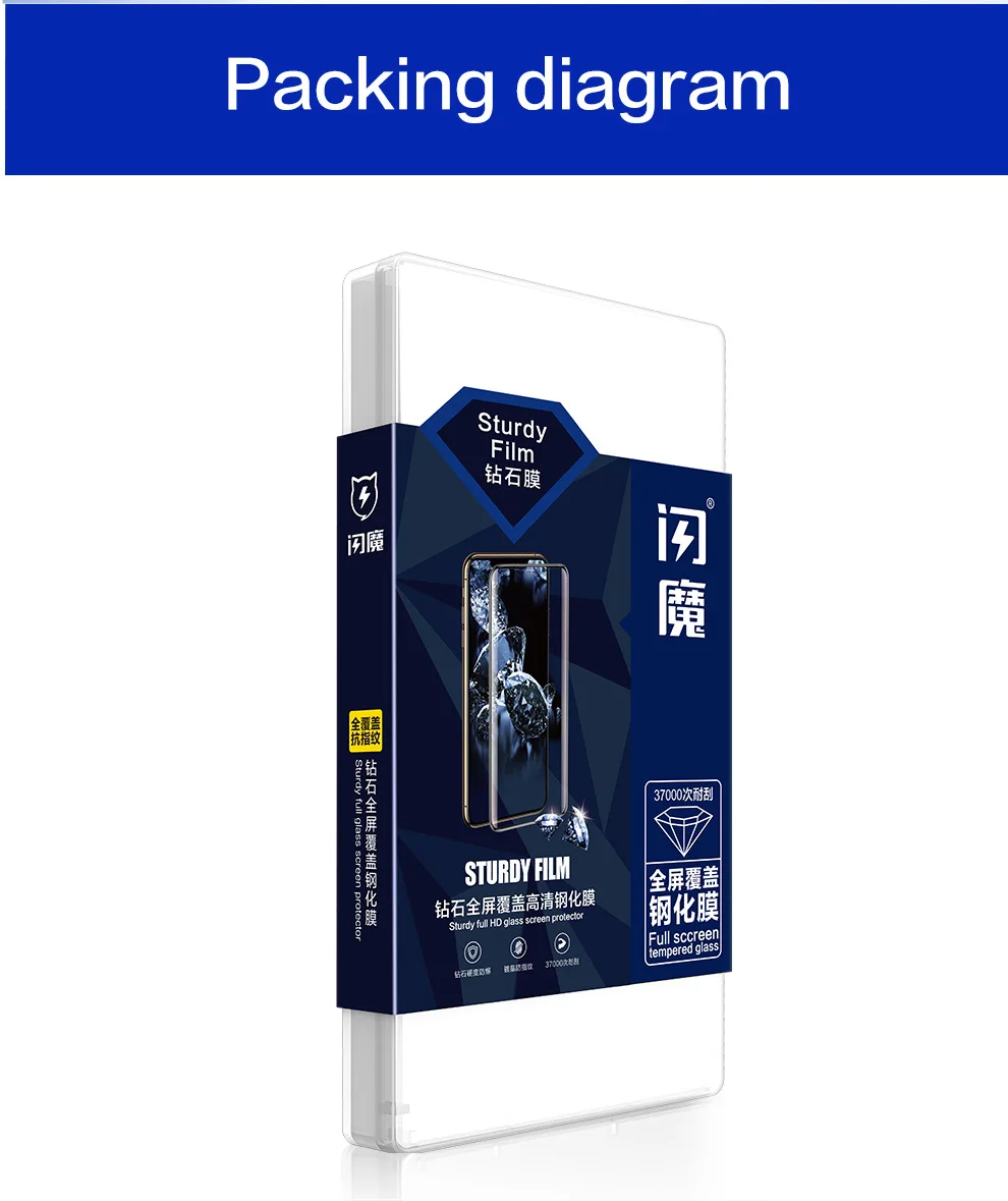 SmartDevil 10H Diamond Screen Protectors For iPhone 14 13 12 Pro Max Glass For iPhone 13 12 mini Full Cover HD Anti Blue Ray
