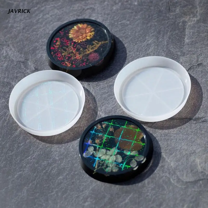 

Прозрачный поднос для чая «сделай сам», форма для кофейных подставок, подложка из эпоксидной смолы, форма для украшения дома, поднос для сто...