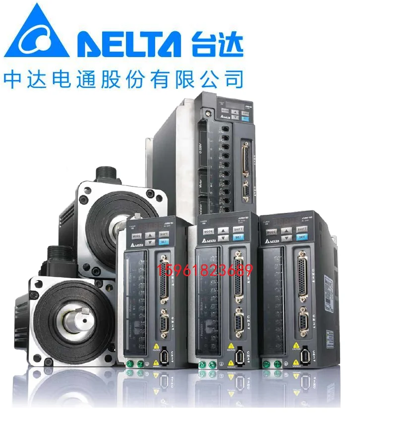 Сервопривод Delta ASD-B2-0421-B Двигатель ECMA-C20604SS Контроллер Zhongda Dentsu