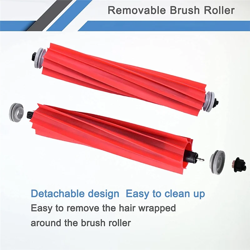 

For Roborock S7 S70 S7 Max T7S T7S Plus Robot Vacuum Cleaner Spare Parts Accessories Main Brush Side Brush Hepa Filter