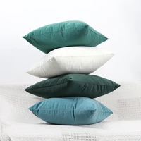 home velvet simple and comfortable living room sofa pillow cover nordic ins solid color dutch velvet cushion cover