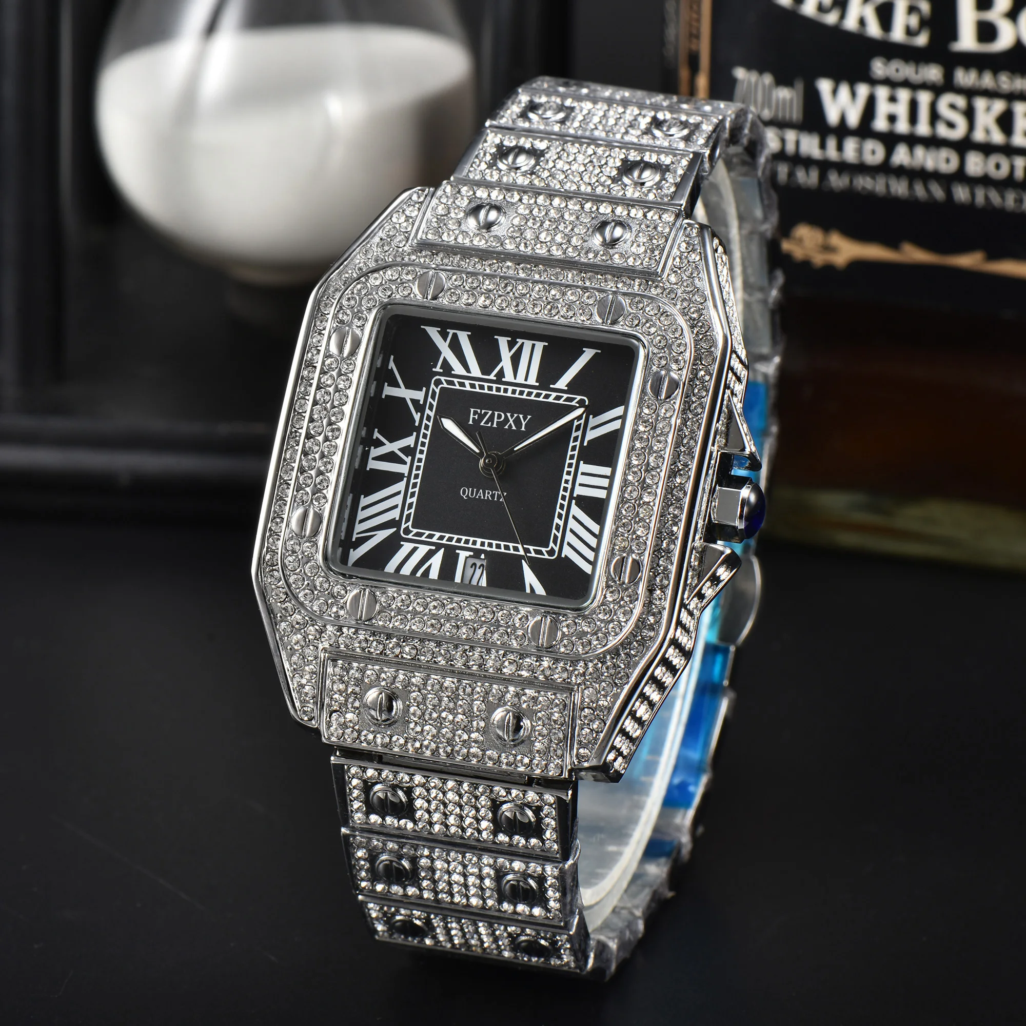 

Top AAA Original Brand Couple Watch Men's Business Leisure Sports Quartz Watch Classic Luxury Diamond Watch +Exquisite Gift Box