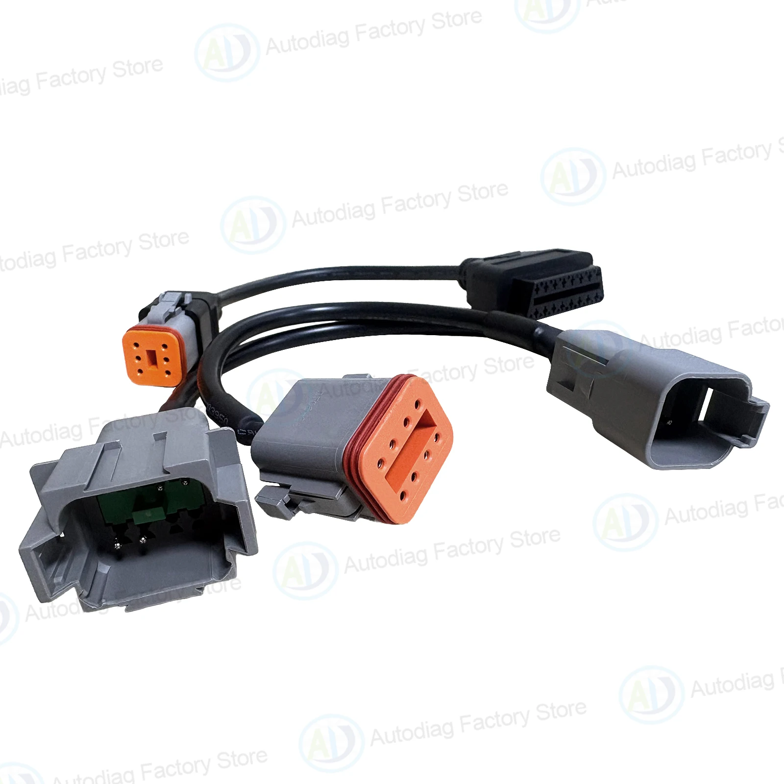 Фото Кабель OBD для Volvo Penta Vodia, диагностический кабель для промышленных морских двигателей, 6-контактный и 8-контактный, для Vodia5/EDC1/EDC4/D4-D6/D5-D16/D9-D16 №2