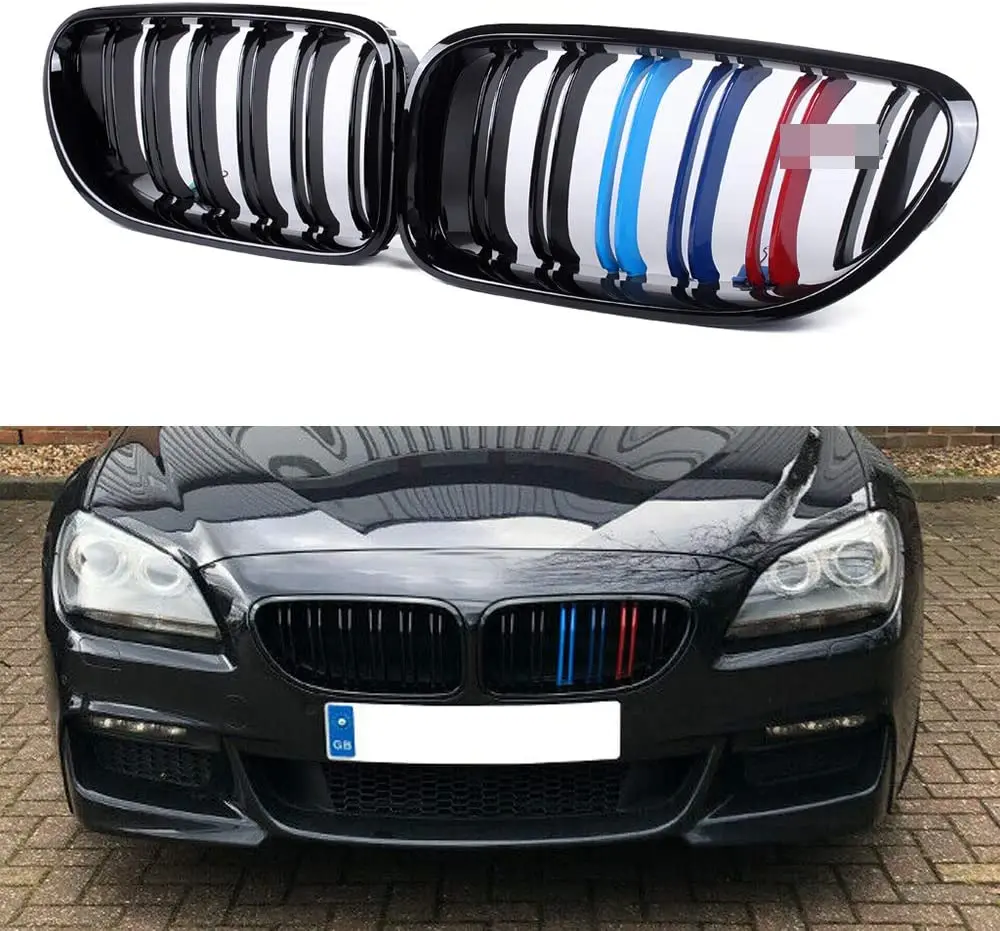 

Для BMW M6 F06 F12 F13 650i 640i M цветная передняя решетка, новинка 2012-2018