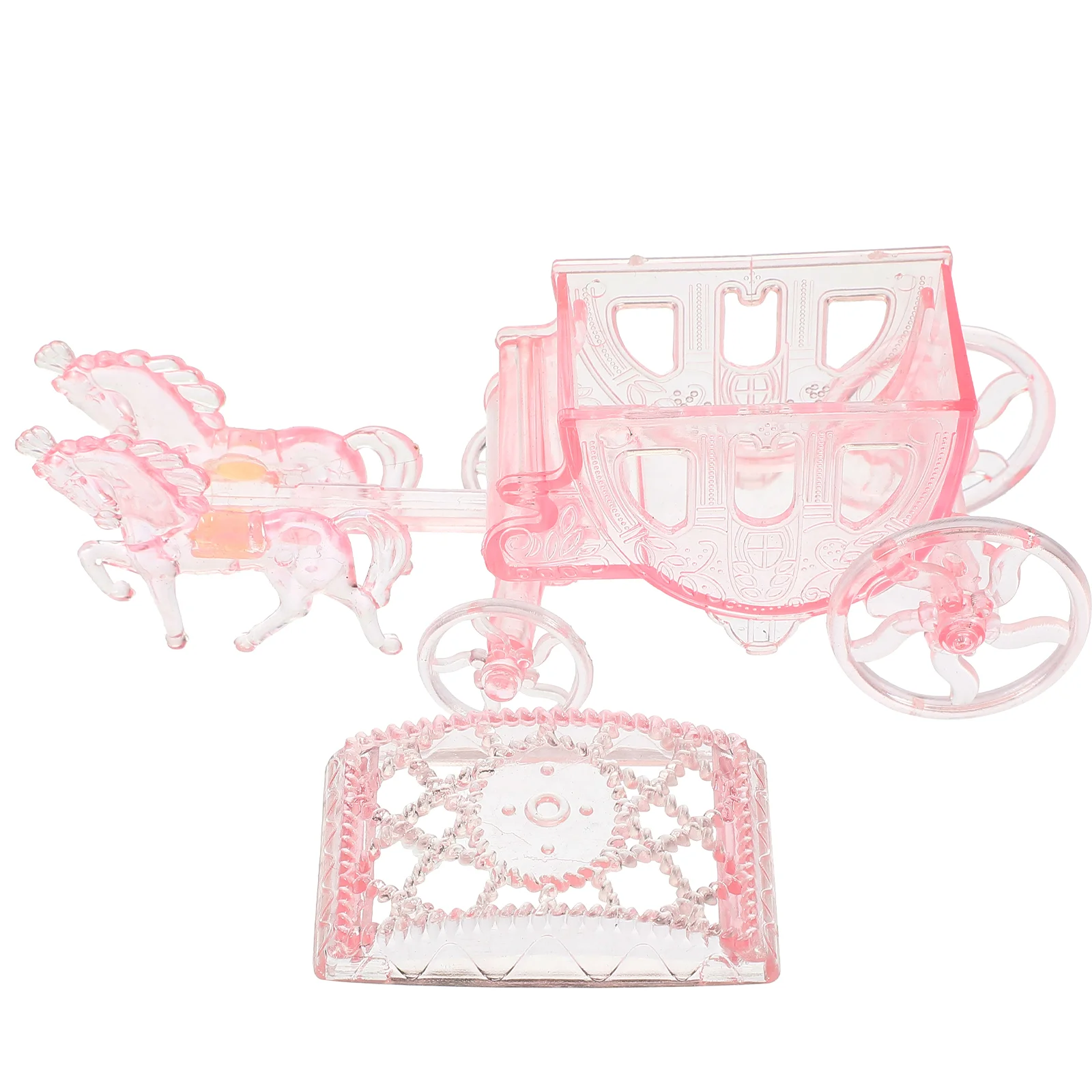 

Carriage Gift Box Clear Carriage Candy Box Carriage Jewelry Box Creative Candy Holder