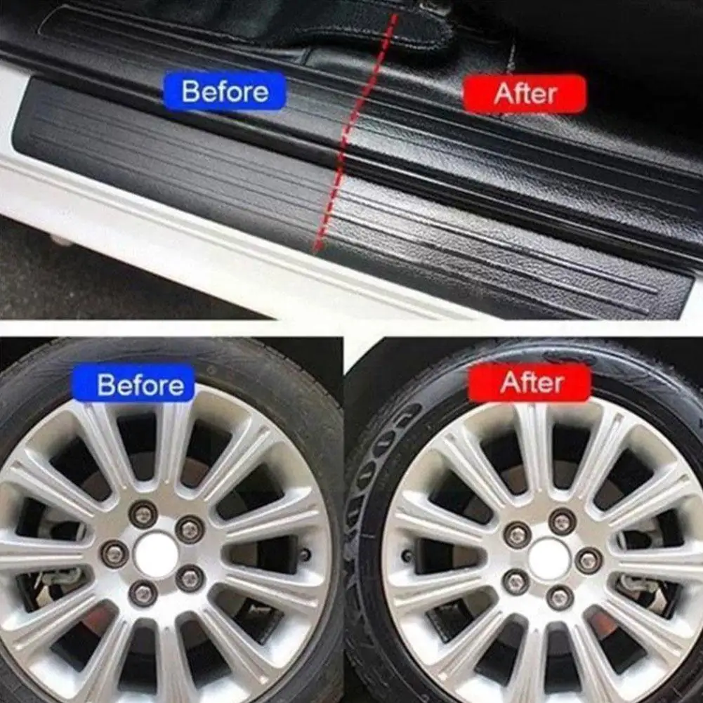 

10ml Plastic Parts Retreading Agent Wax Instrument Coating Light Auto Interior Cleaner Plastic Auto Panel Car Renovated F7g9