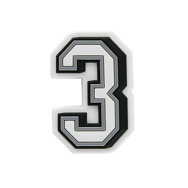 1 шт. подвески для обуви с номером ангела украшения сандалий Crocs мальчики девочки