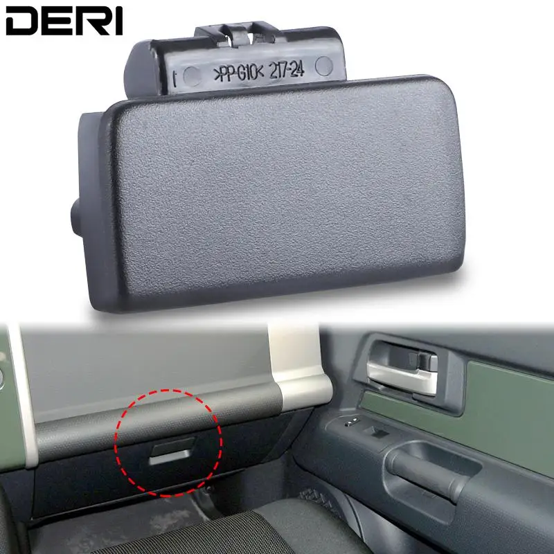 

55506-44010-b0 Car Glove Box Latch Black Handle For Toyota Fj Cruiser 2007-2014 For Matrix Corolla 2003-2008 Perfect Fit