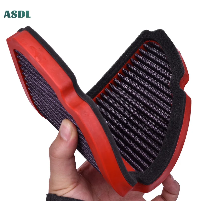 Фото Воздушный фильтр мотоцикла для BENELLI BN502 2014-2019 BN502R 2017-2019 TNT600 2018-2019 BN 502 TNT 600 Моющийся с высоким расходом №4