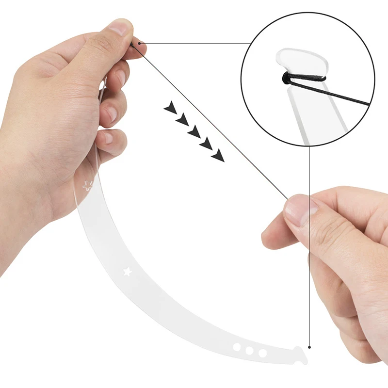 Трафарет Для Перманентного Макияжа Микроблейдинга Бровей С Предварительно