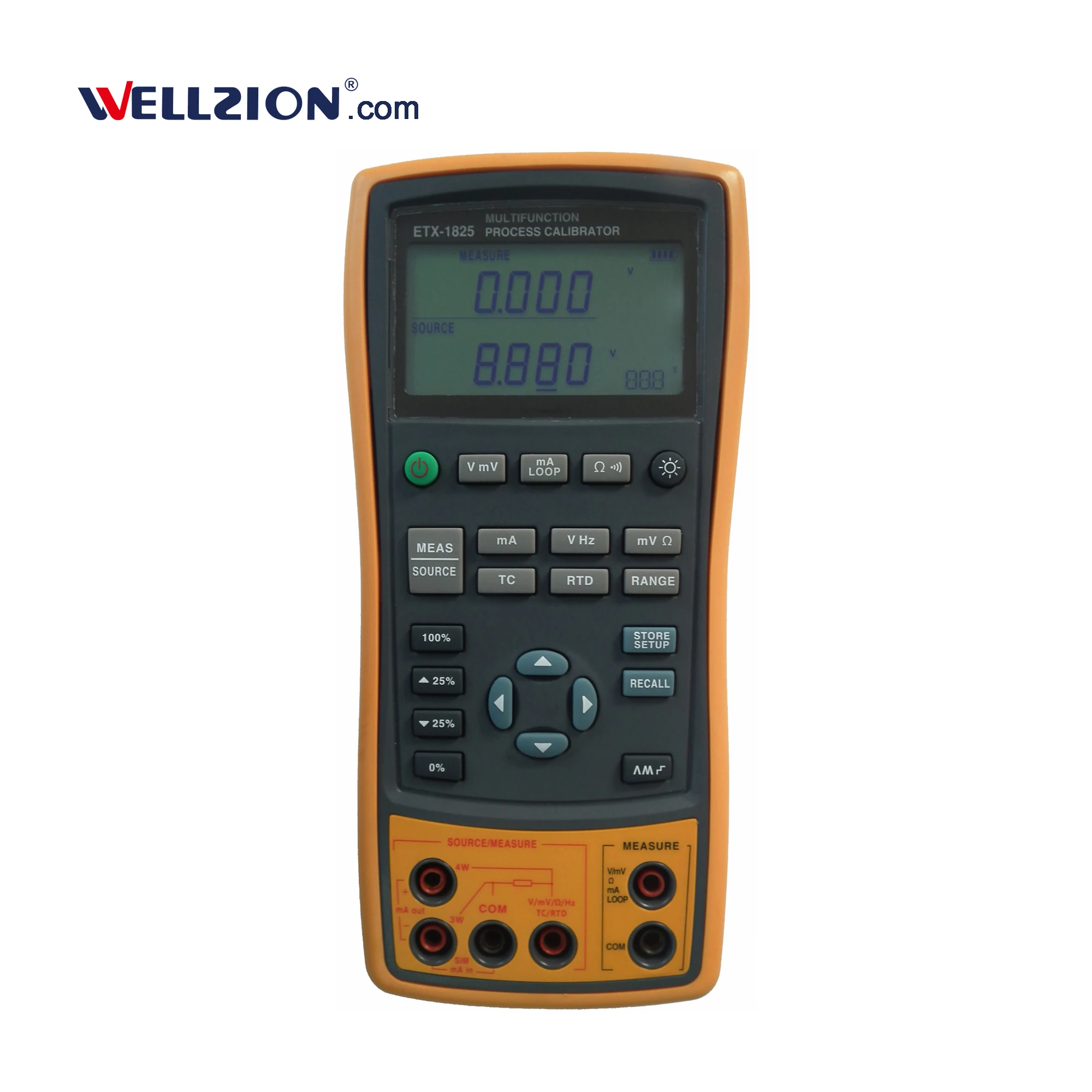 

ETX-1825,0.05% Accuracy Portable Multifunction Calibrator