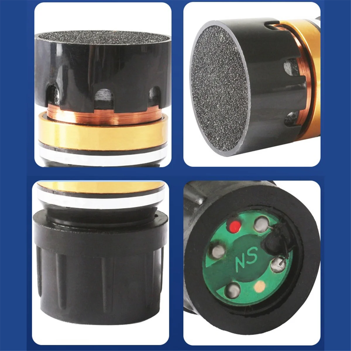 Однонаправленный динамический микрофон Core KTV Динамический микрофонный капсула