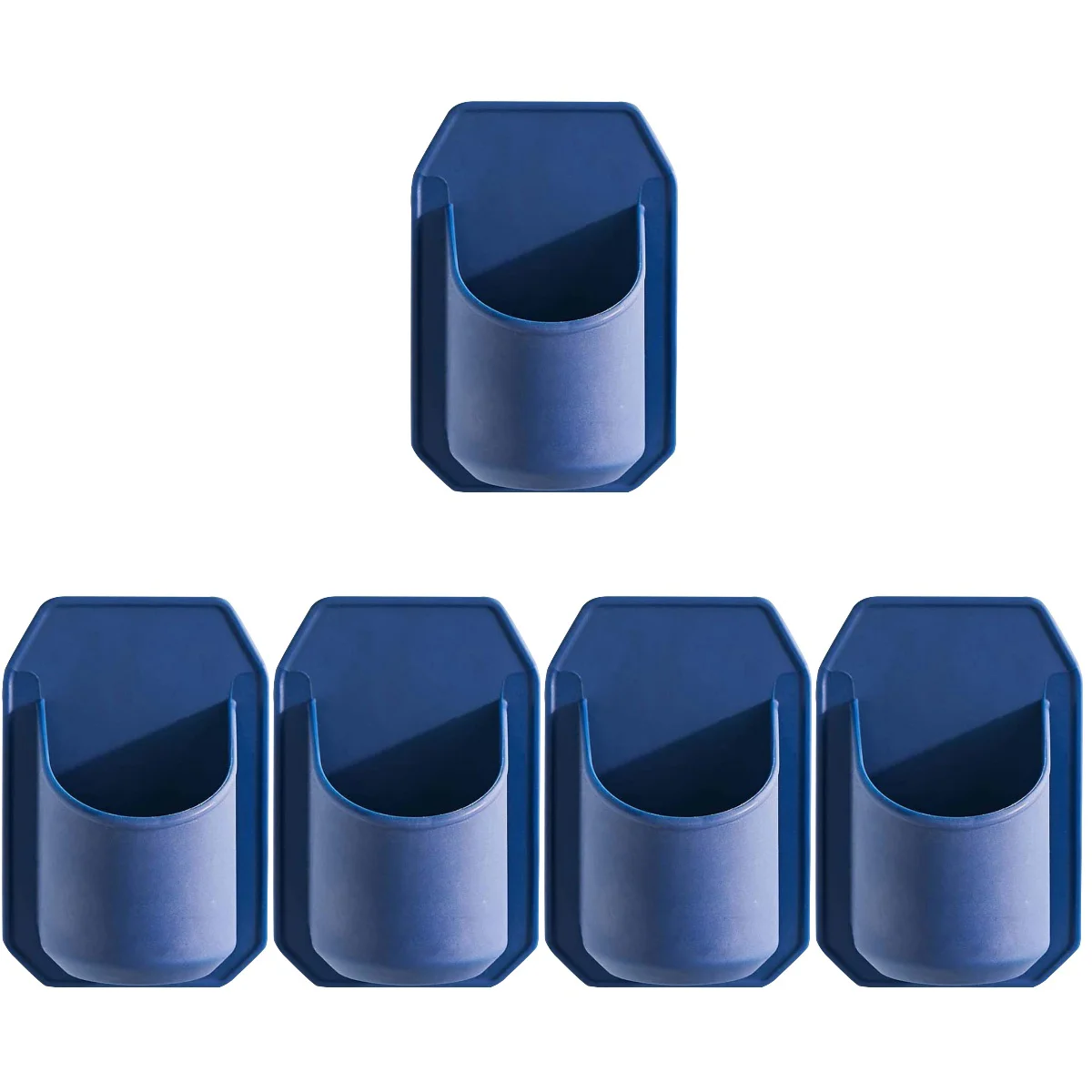 

5pcs Wall Mounted Storage Holder Bottler Holder for Wall ABS Can Holder Rack for