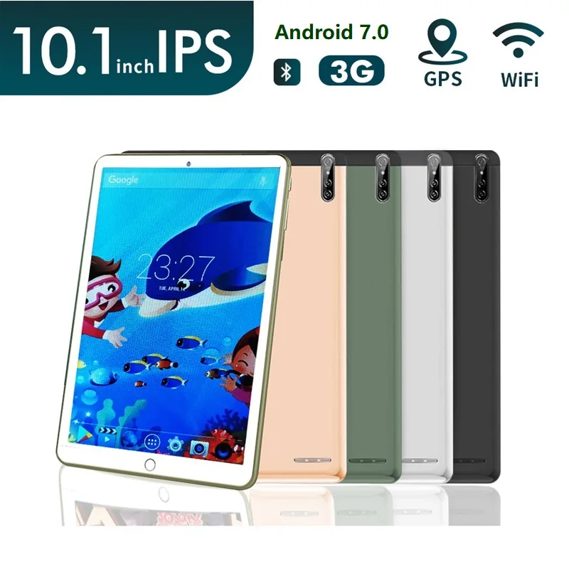 Big Sales 10 Inch 2GB RAM +16GB ROM Android 7.0 Tablet PC P30 Phone Call 3G Dual SIM Card Slot WIFI Quad Core Touch Screen