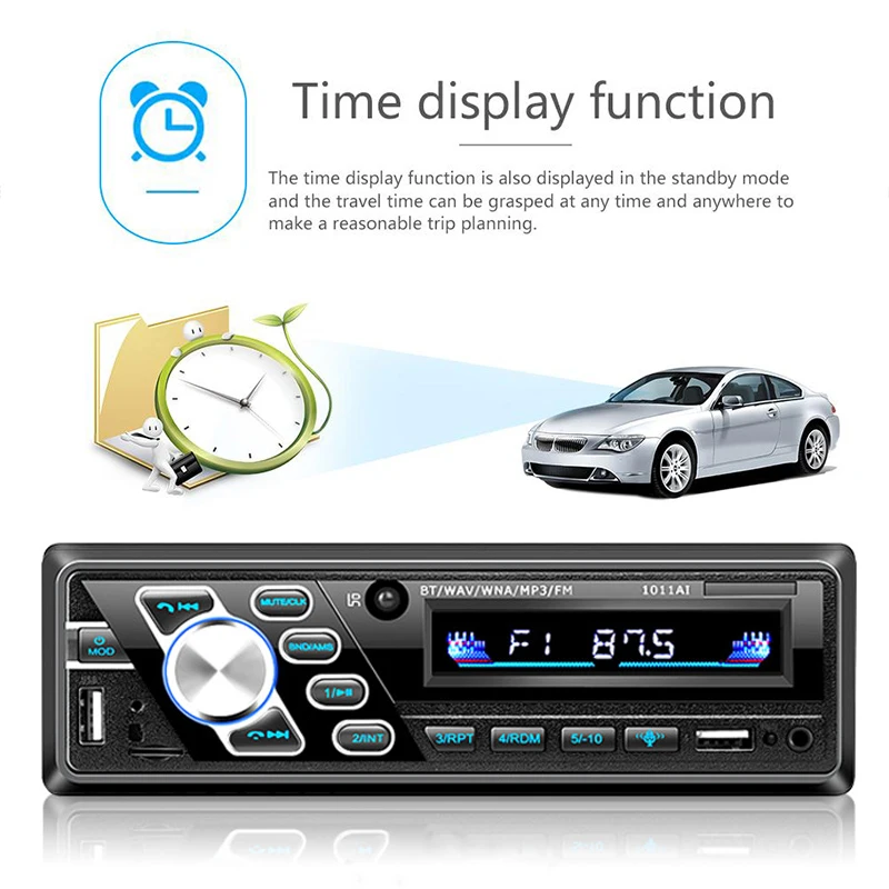 Автомагнитола со светодиодным дисплеем 24 В