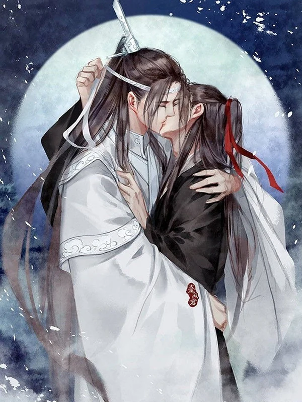 

Canvas Painting Anime Mo Dao Zu Shi Wall Art Posters And Prints Wei Wuxian Lan Wangji Pictures For Living Kids Room Home Decor