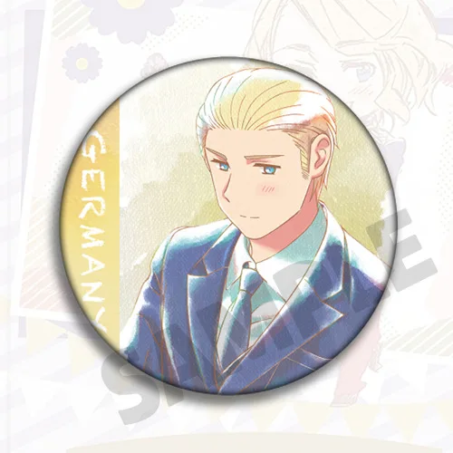 Фото Значок APH HETALIA AXIS POWER 58 мм, металлическая кнопка, значки для рюкзака №3